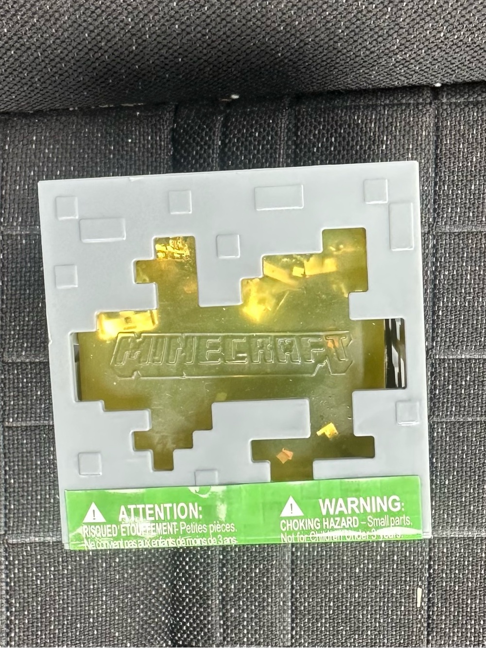 Minecraft Gold Pixel Heart Collectible Toy - Gold